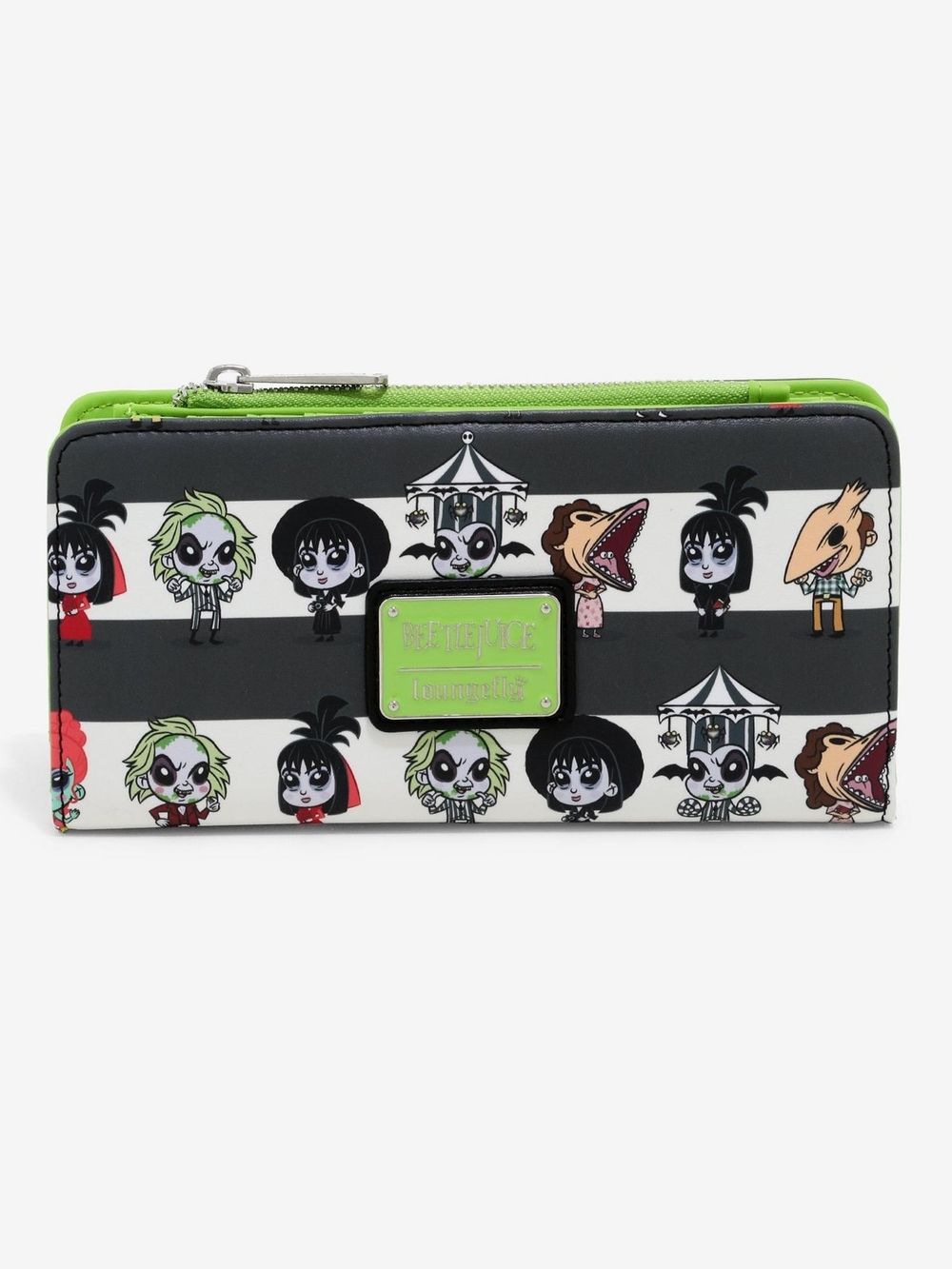 Loungefly Beetlejuice Chibi Characters Wallet